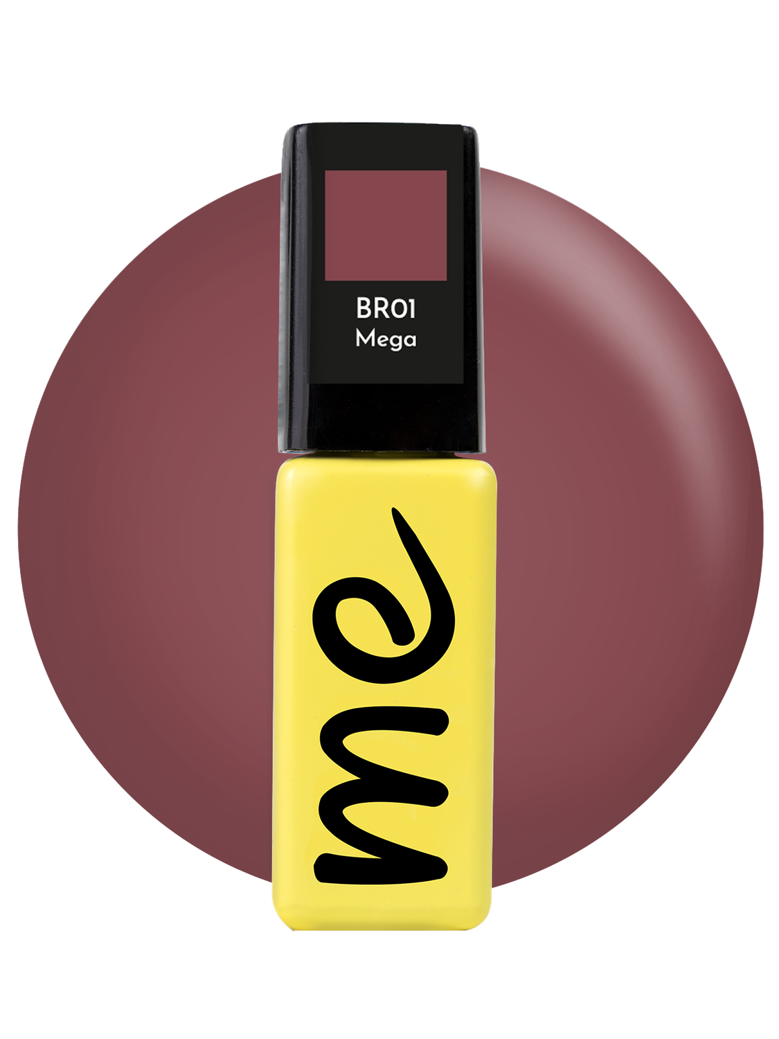 ME Gel Polish Mega #BR01, 8 ml
