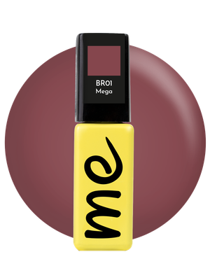 ME Gel Polish Mega #BR01, 8 ml