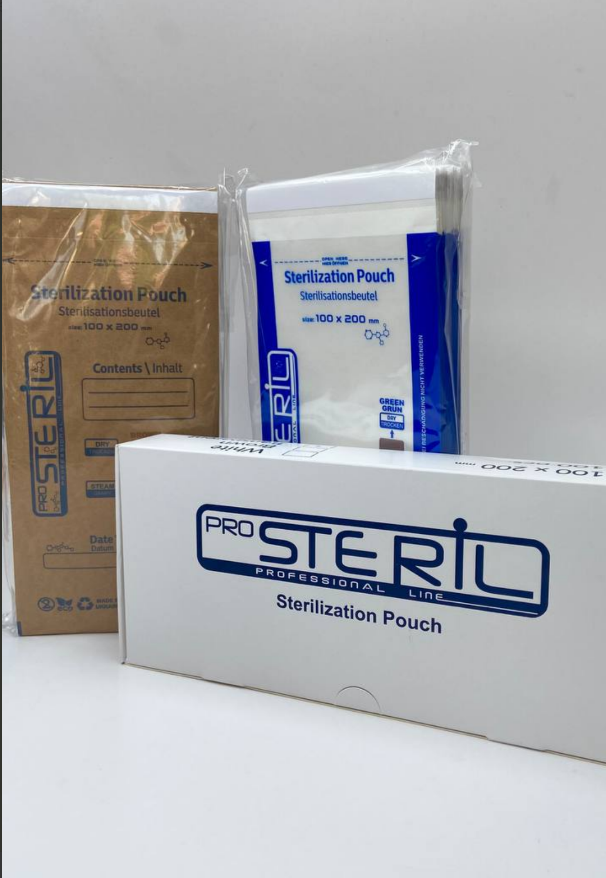 Sterelization Pouches 100x200 mm 100 pieces