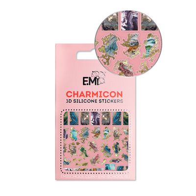 Charmicon 3D Silicone Stickers #142 Marble