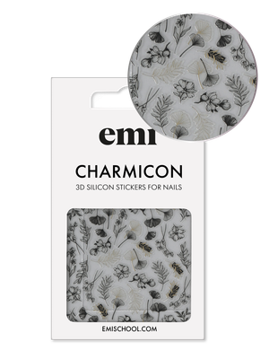 Charmicon 3D Silicone Stickers #212 Floristics