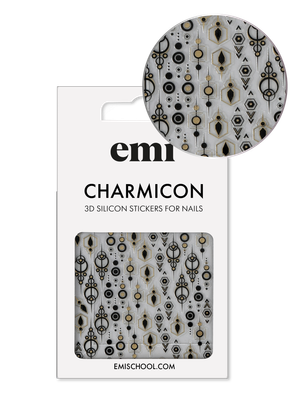 Charmicon 3D Silicone Stickers #214 Fancy Patterns