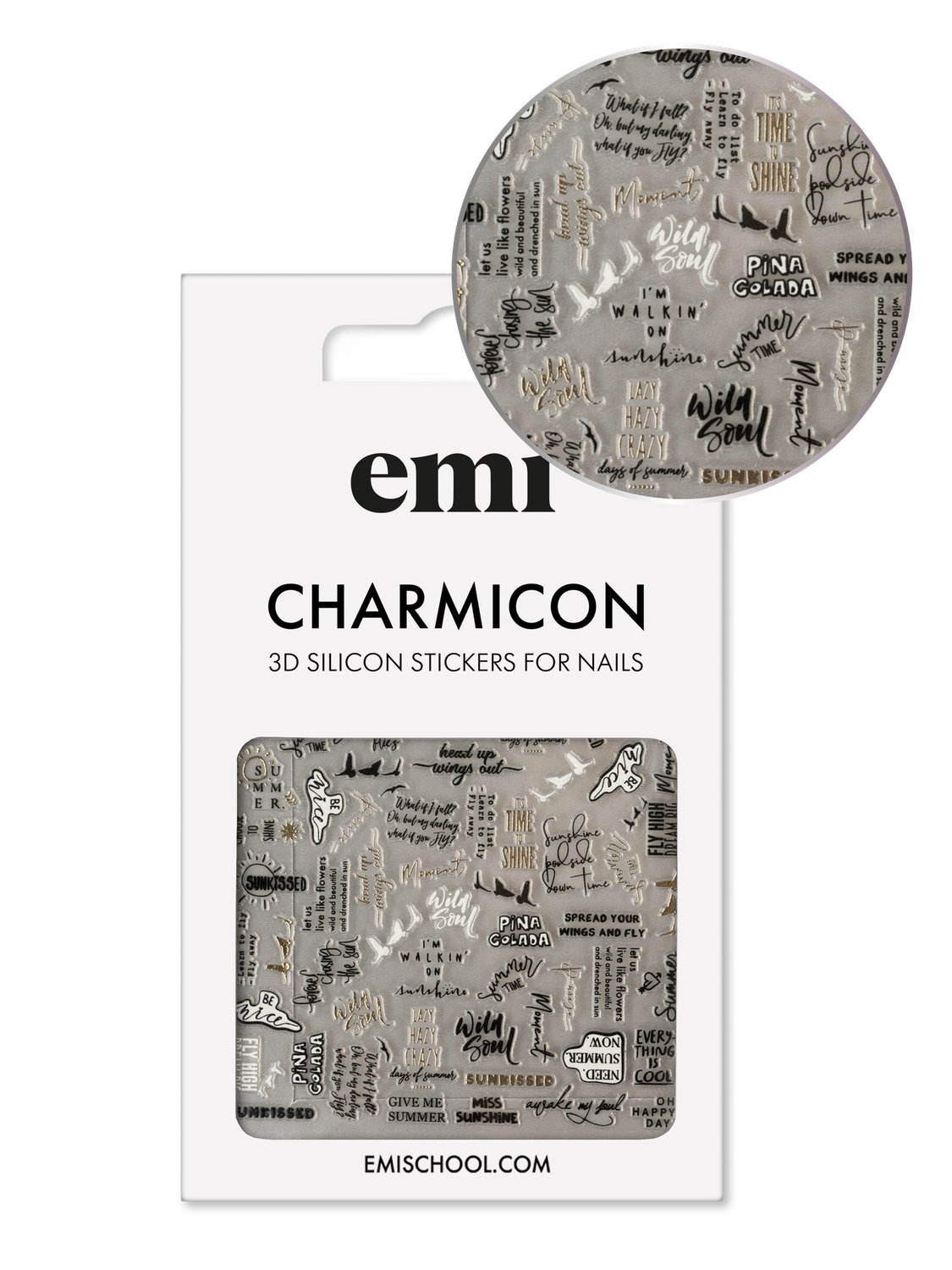 Charmicon 3D Silicone Stickers #233 Journey 2