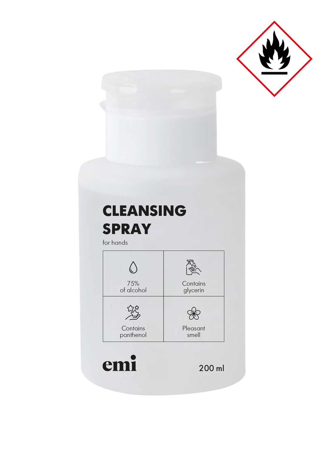 Cleansing spray