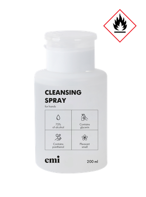 Cleansing spray