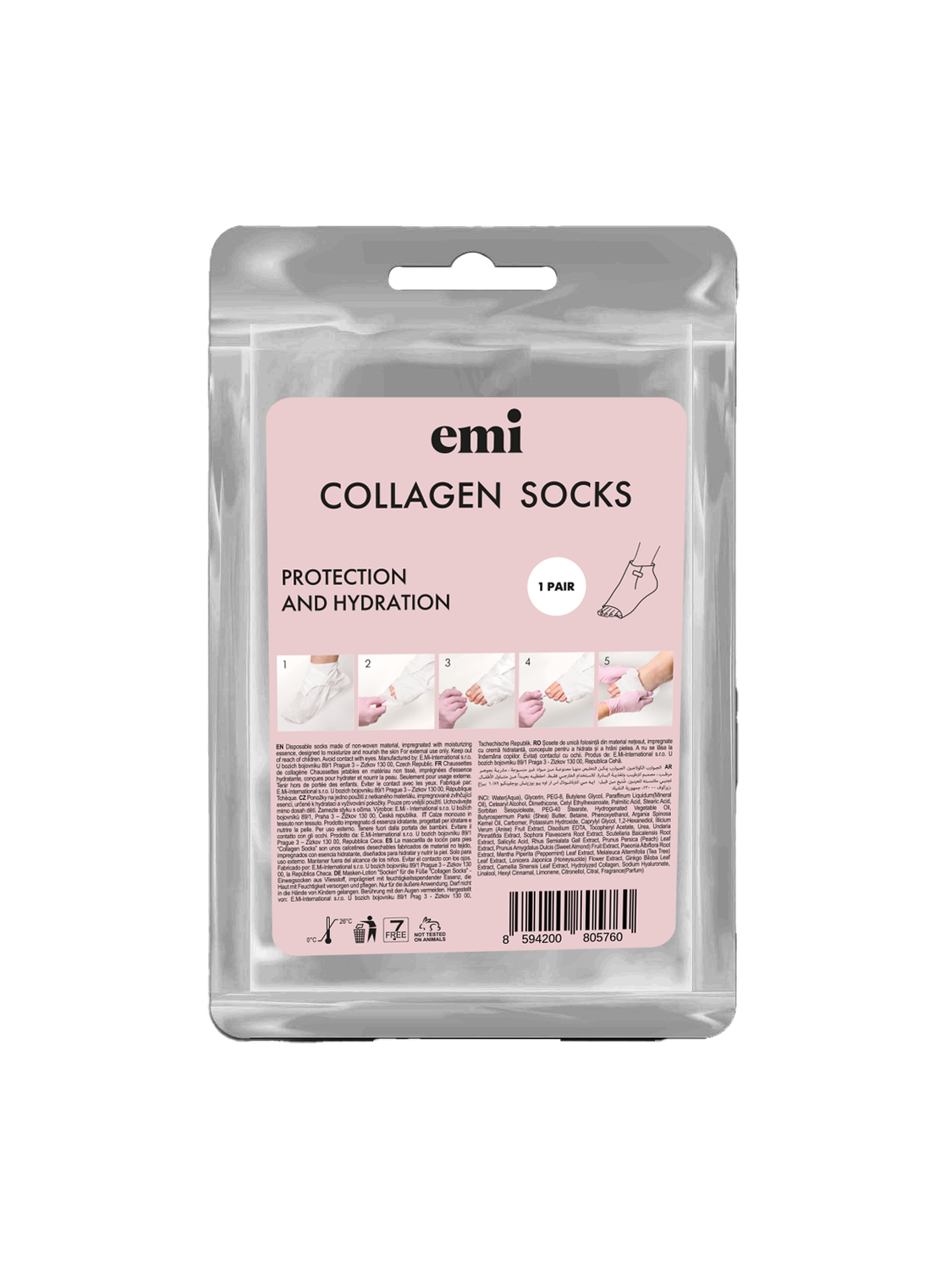 Collagen Socks, 1 pcs