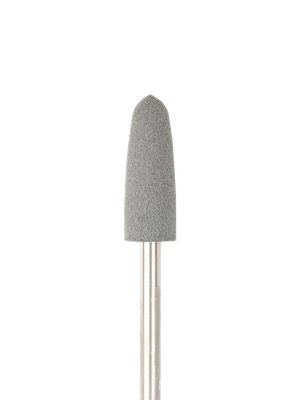 Cone-shaped silicone rotary file, 6 mm, Coarse abrasiveness