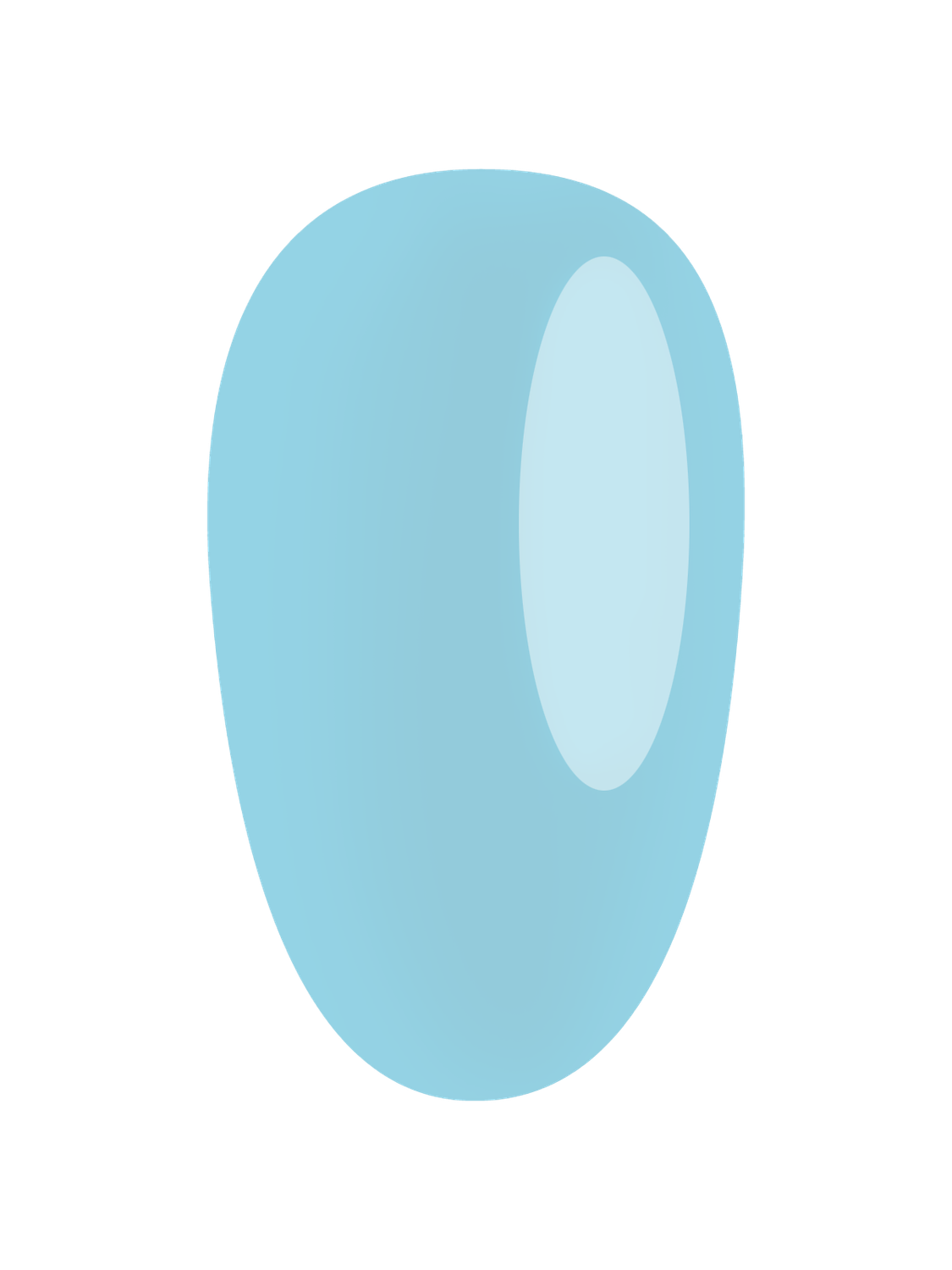 E.MiLac for pedicure Light blue #2, 9 ml.