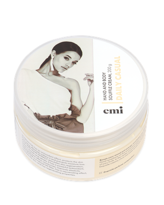 Hand and Body Cream Souffle Daily Casual, 200 ml.