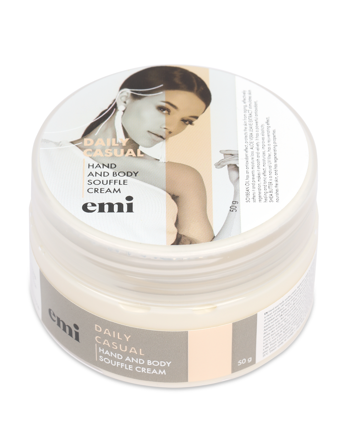 Hand and Body Cream Souffle Daily Casual, 50 ml.