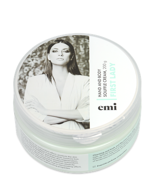 Hand and Body Cream Souffle First Lady, 200 ml.