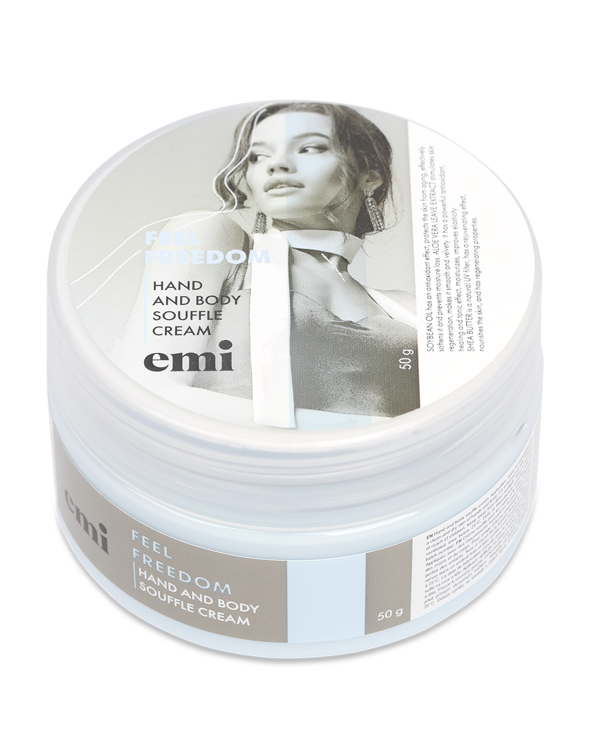 Hand and Body Cream Souffle Feel Freedom, 50 ml.