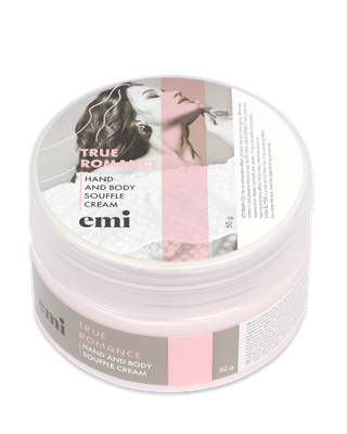 Hand and Body Cream Souffle True Romance, 50 ml.