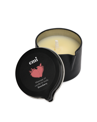 Massage Candle Strawberry, 30 g