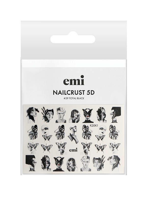 NAILCRUST 5D #29 Total Black