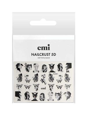NAILCRUST 5D #29 Total Black