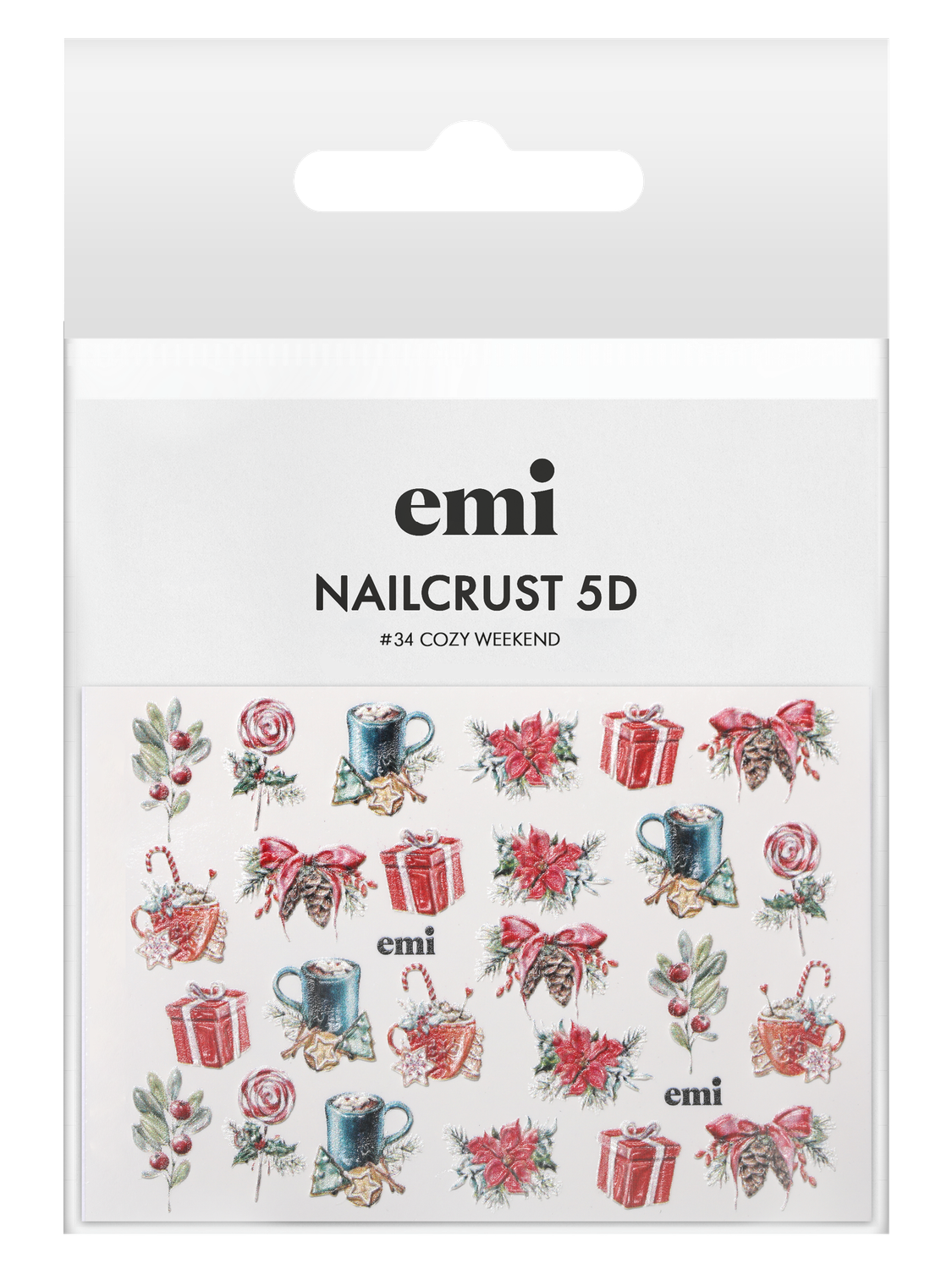 NAILCRUST 5D #34 Сozy Weekend