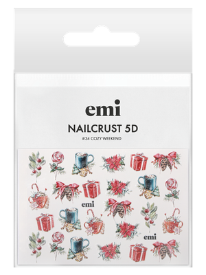 NAILCRUST 5D #34 Сozy Weekend
