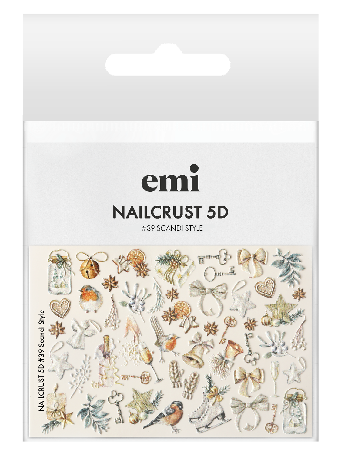 Nailcrust 5D #39 Scandi Style