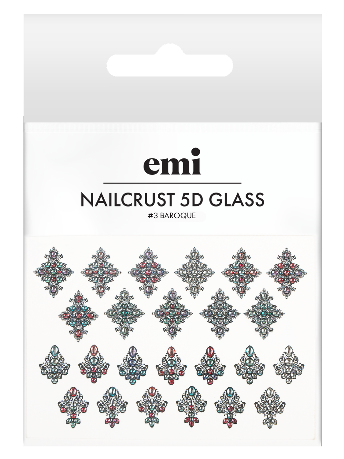 NAILCRUST 5D GLASS #3 Baroque