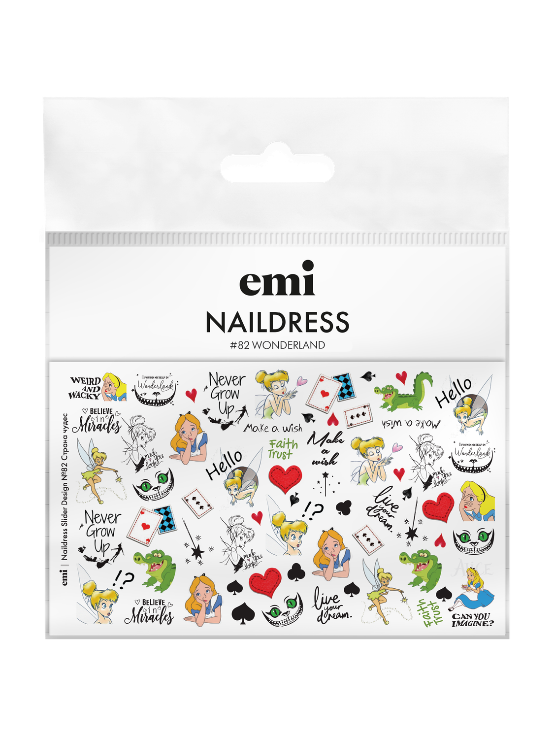 Naildress Slider Design #82 Wonderland