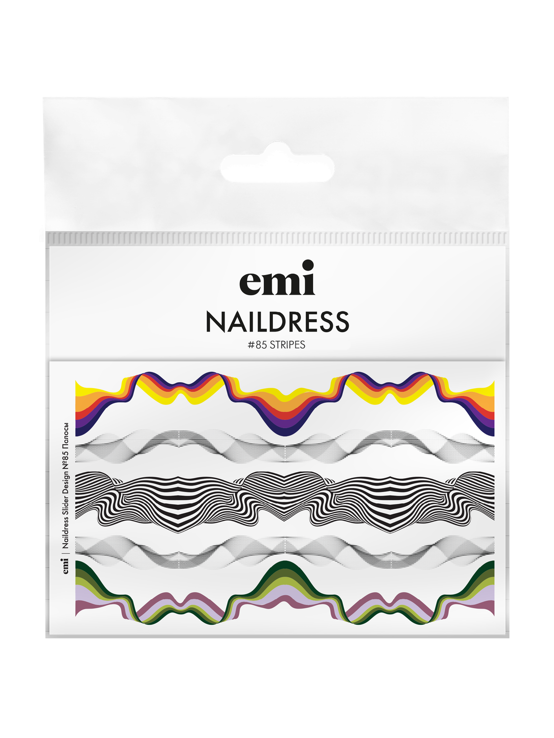 Naildress Slider Design #85 Stripes