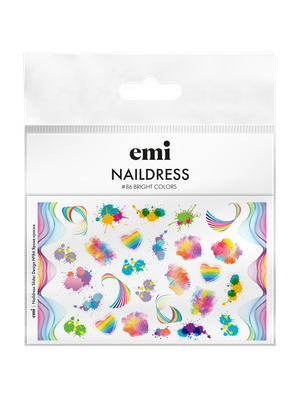 Naildress Slider Design #86 Bright colors