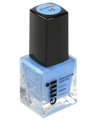 Nail Polish for Stamping Light Blue #10, 9 ml