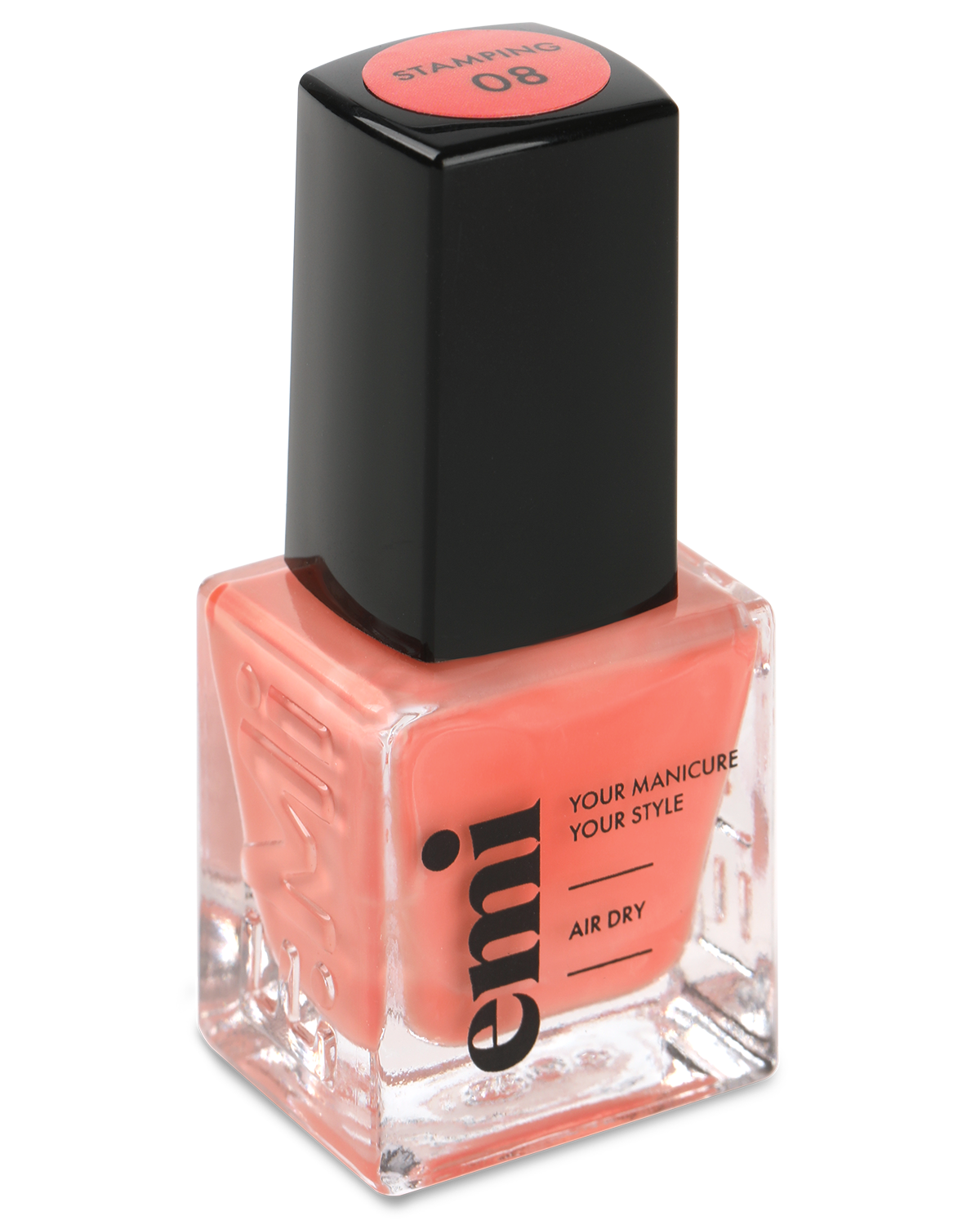Nail Polish for Stamping Peach #8, 9 ml.