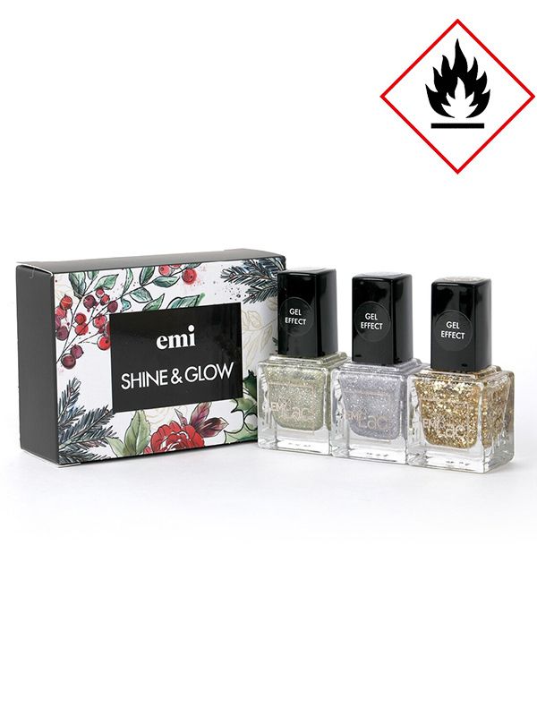 Nail Polish Set Winter Vibes, 9 ml.