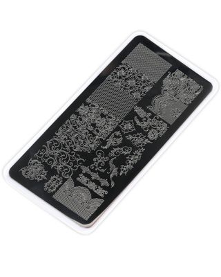 Stamping plate #4 Lace