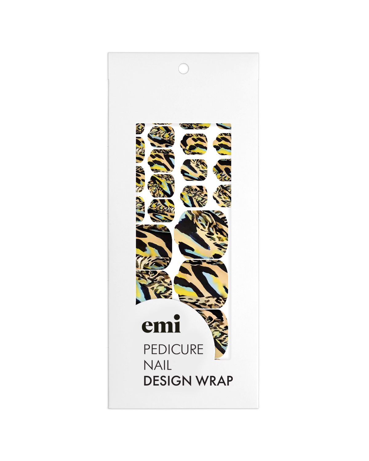 Pedicure nail wraps #6 Hunting season