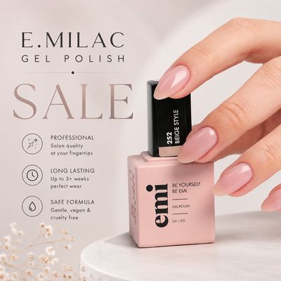 E.Milac gel polish SALE
