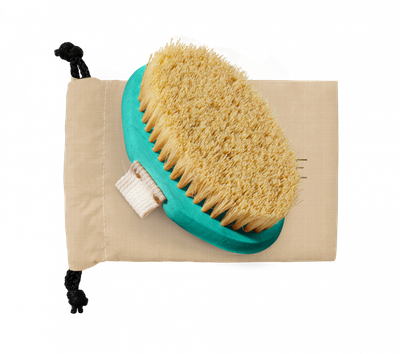 COLORED DRY MASSAGE BRUSH TRAVEL EDITION
