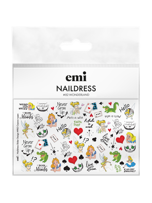 Naildress Slider Design #82 Wonderland