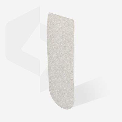 Disposable white files for pedicure grater EXPERT 10 100 grit (30 pcs)