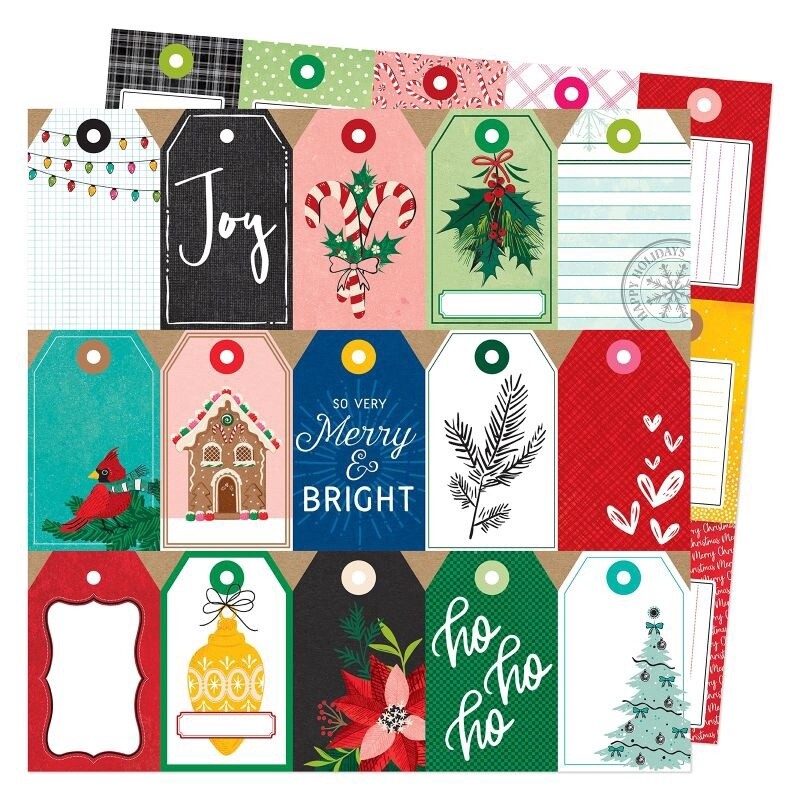 PEPPERMINT KISSES TAGS
