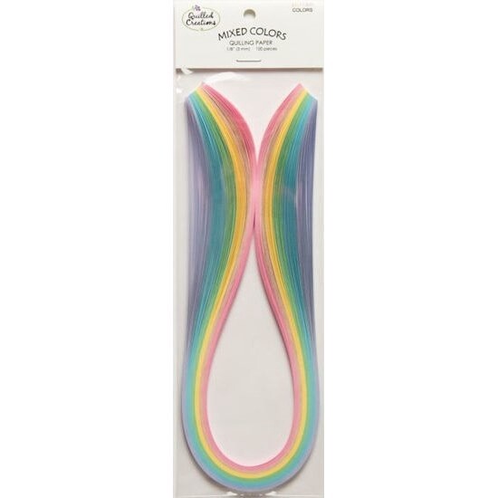 LIGHTER PASTEL COLOURS QUILLING PAPER