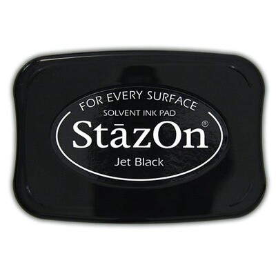 JET BLACK STAZON PAD