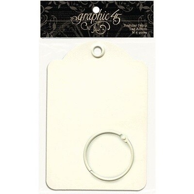 ARTIST TRADING TAGS IVORY