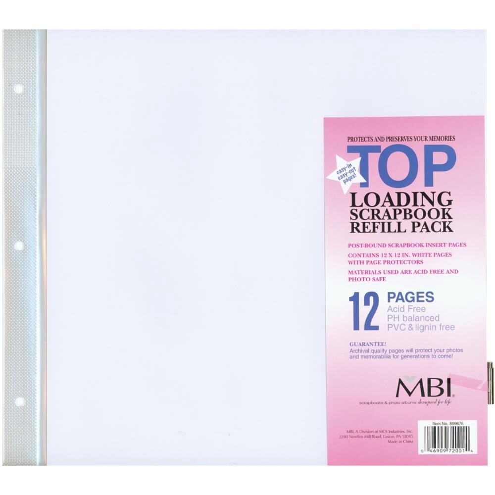 MBI ALBUM REFILLS 12X12