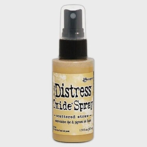 SCATTERED STRAW DISTRESS SPRAYS