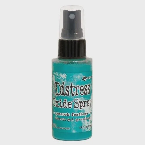 PEACOCK FEATHERS DISTRESS SPRAYS