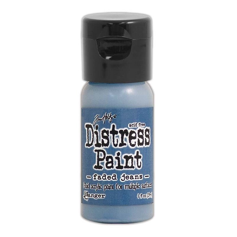 FADED JEANS DISTRESS PAINT