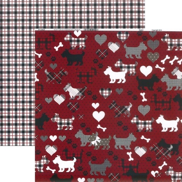 TARTAN TERRIERS RED NZ PAPER