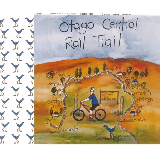 OTAGO RAIL TRAIL NZ PAPER
