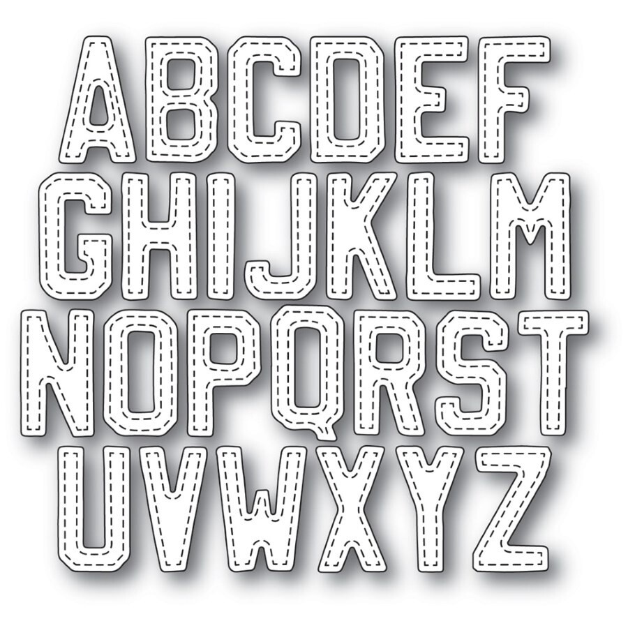 VINTAGE VARSITY ALPHABET DIES