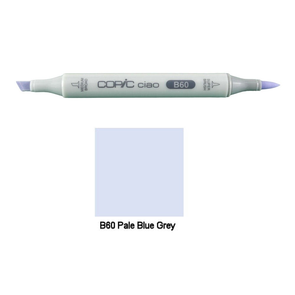 PALE BLUE GREY COPIC