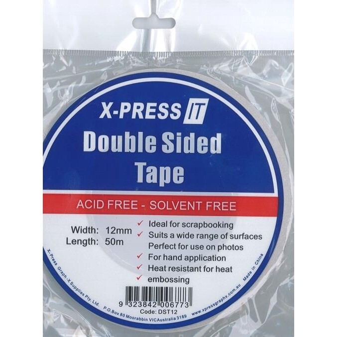 12MM DOUBLE SIDED TAPE 50M