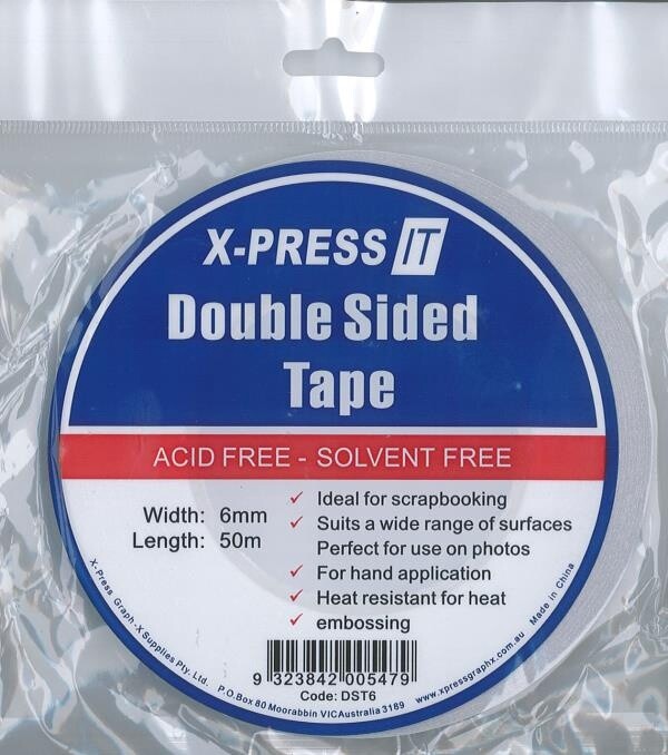 6MM DOUBLE SIDED TAPE